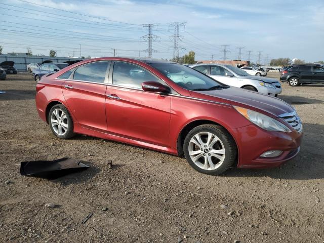5NPEC4AC9CH458141 - 2012 HYUNDAI SONATA SE 红色 照片 4