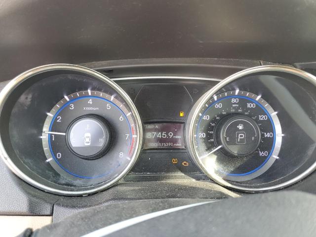 5NPEC4AC9CH458141 - 2012 HYUNDAI SONATA SE 红色 照片 9