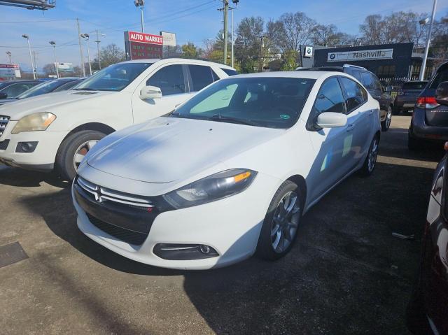 1C3CDFBH2DD154719 - 2013 DODGE DART SXT WHITE photo 2