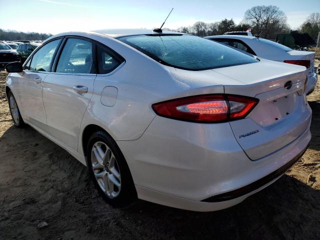 1FA6P0H7XE5374073 - 2014 FORD FUSION SE WHITE photo 2