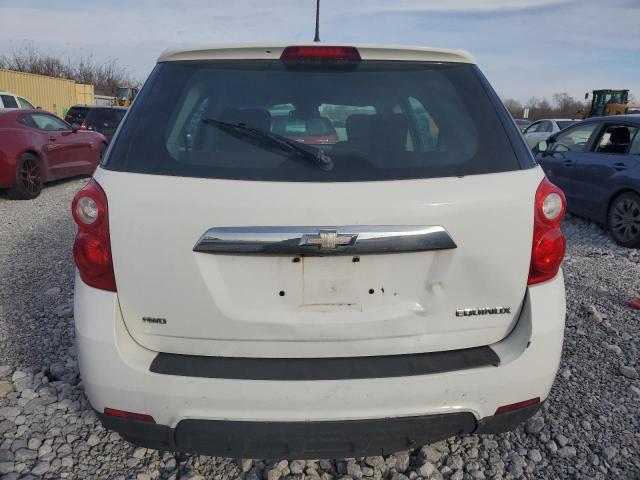 2GNFLEEK2E6352723 - 2014 CHEVROLET EQUINOX LS WHITE photo 6