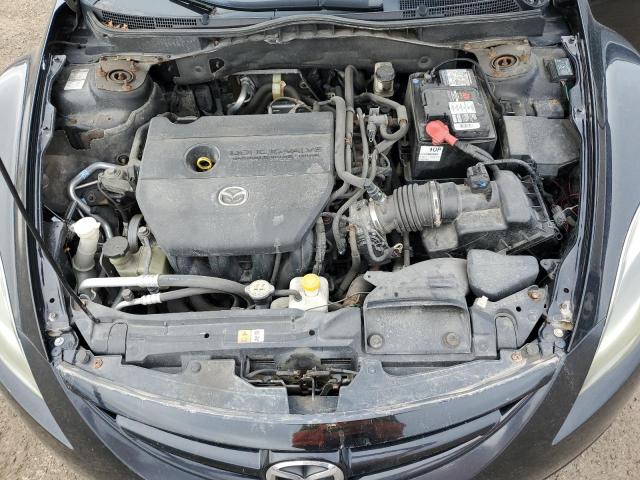 1YVHZ8BH5B5M17494 - 2011 MAZDA 6 I BLACK photo 11