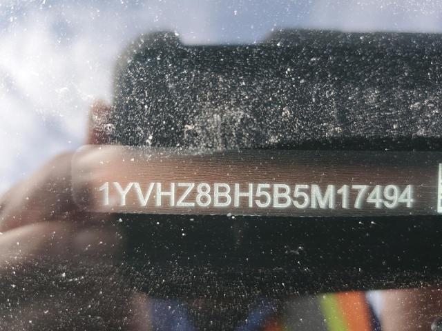 1YVHZ8BH5B5M17494 - 2011 MAZDA 6 I BLACK photo 12