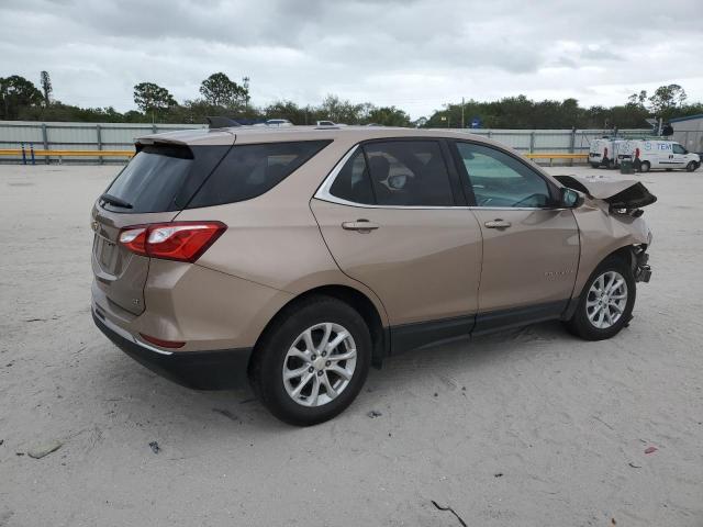 2GNAXJEV8J6300847 - 2018 CHEVROLET EQUINOX LT BROWN photo 3