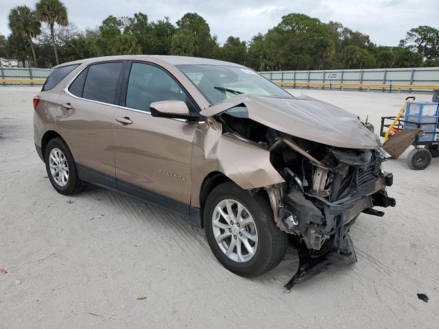 2GNAXJEV8J6300847 - 2018 CHEVROLET EQUINOX LT BROWN photo 4