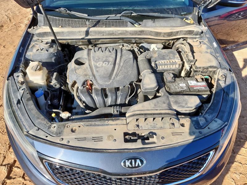 5XXGN4A72FG407991 - 2015 KIA OPTIMA EX BLUE photo 11