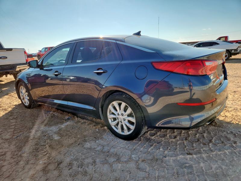 5XXGN4A72FG407991 - 2015 KIA OPTIMA EX BLUE photo 2