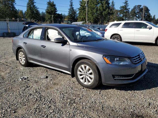 1VWAT7A37FC006055 - 2015 VOLKSWAGEN PASSAT S GRAY photo 4