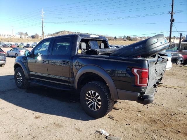 1FTFW1RG4KFB13349 - 2019 FORD F150 RAPTOR BLACK photo 2