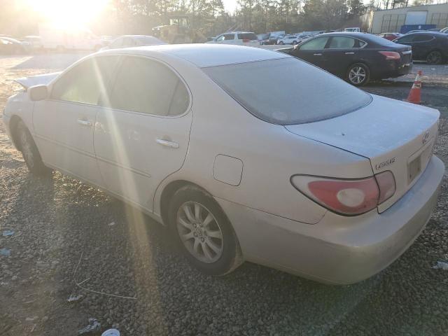 JTHBF30G130125100 - 2003 LEXUS ES 300 WHITE photo 2