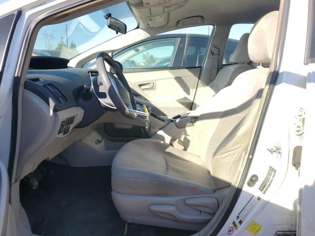 JTDKN3DU4F0441230 - 2015 TOYOTA PRIUS Weiß Foto 7