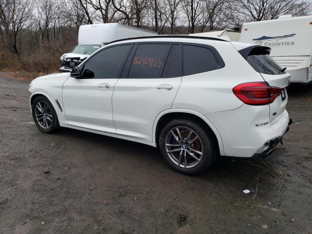 5UXTY9C00L9B30173 - 2020 BMW X3 XDRIVEM40I WHITE photo 2