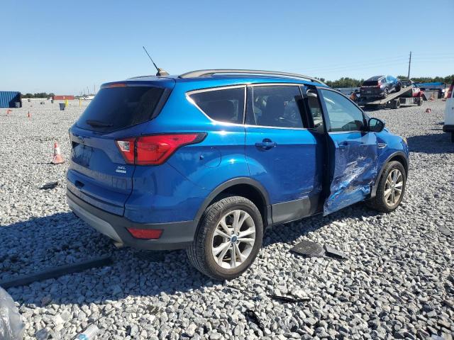 1FMCU0HD6KUB21051 - 2019 FORD ESCAPE SEL BLUE photo 3