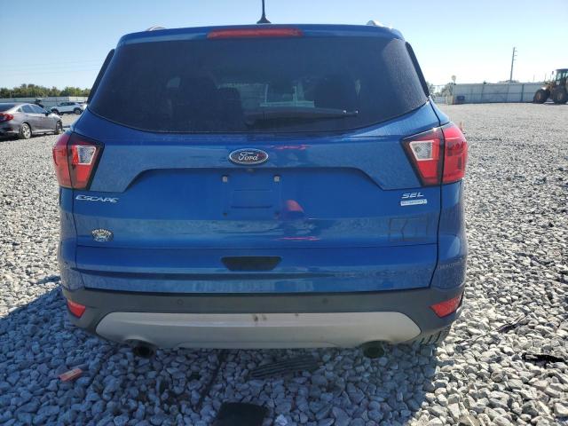 1FMCU0HD6KUB21051 - 2019 FORD ESCAPE SEL BLUE photo 6