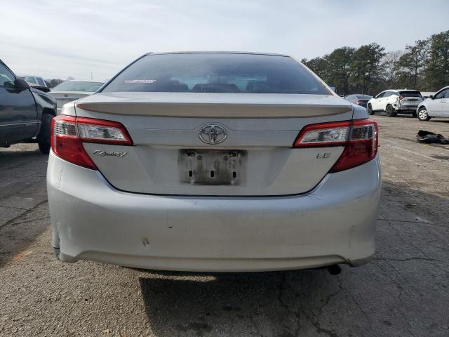 4T1BF1FK1CU004279 - 2012 TOYOTA CAMRY BASE SILVER photo 6