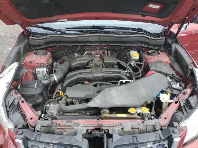 JF2SJADC6FH594315 - 2015 SUBARU FORESTER 2.5I PREMIUM 红色 照片 12