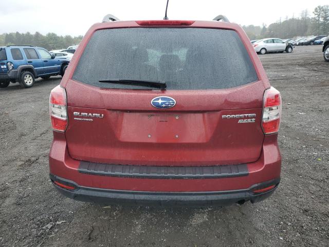 JF2SJADC6FH594315 - 2015 SUBARU FORESTER 2.5I PREMIUM 红色 照片 6