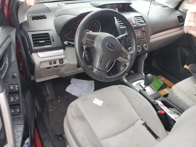 JF2SJADC6FH594315 - 2015 SUBARU FORESTER 2.5I PREMIUM 红色 照片 8