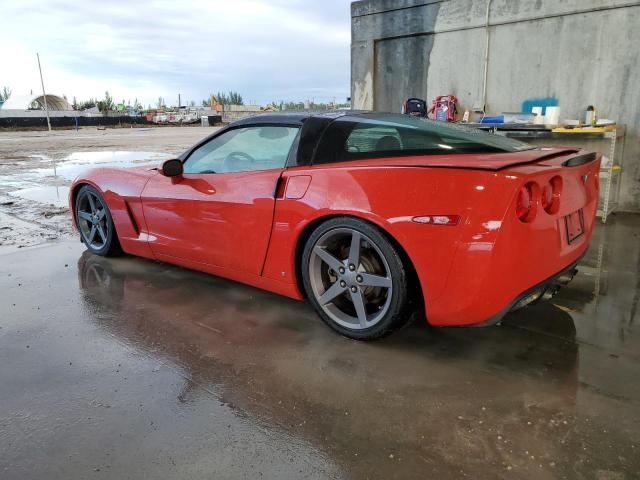 1G1YY25U975133607 - 2007 CHEVROLET CORVETTE RED photo 2