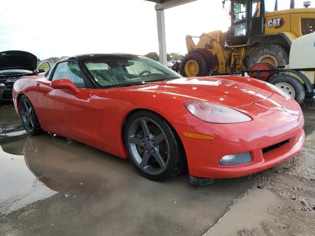 1G1YY25U975133607 - 2007 CHEVROLET CORVETTE RED photo 4