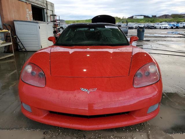 1G1YY25U975133607 - 2007 CHEVROLET CORVETTE RED photo 5