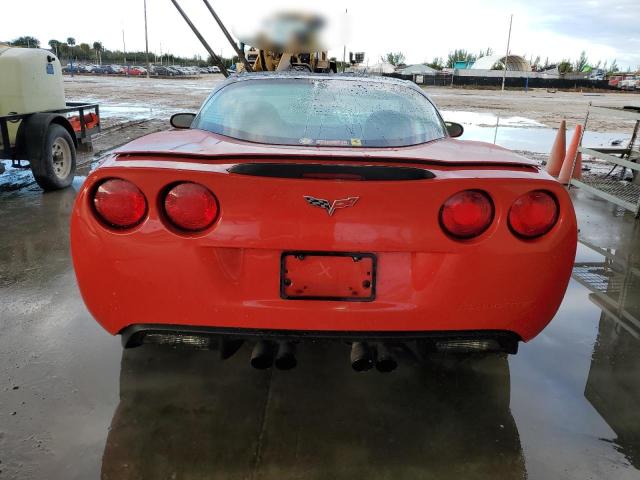 1G1YY25U975133607 - 2007 CHEVROLET CORVETTE RED photo 6