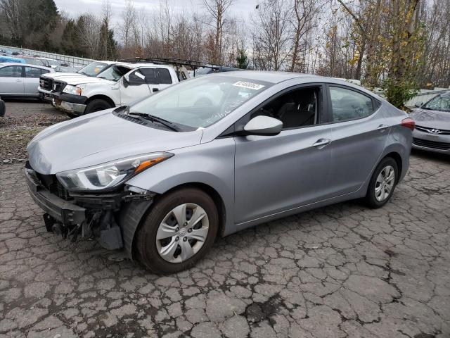 5NPDH4AE3GH769469 - 2016 HYUNDAI ELANTRA SE GRAY photo 1