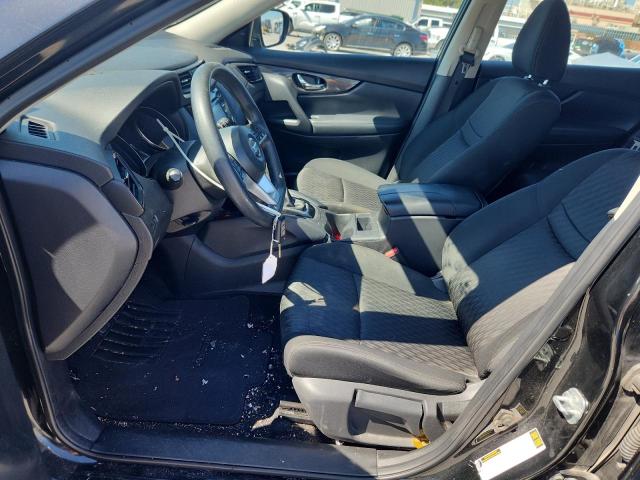 KNMAT2MTXHP616075 - 2017 NISSAN ROGUE S BLACK photo 7