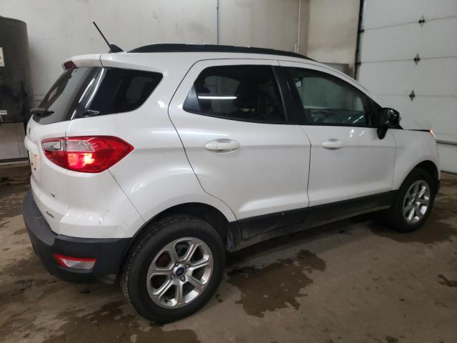 MAJ6S3GL1LC318238 - 2020 FORD ECOSPORT SE WHITE photo 3