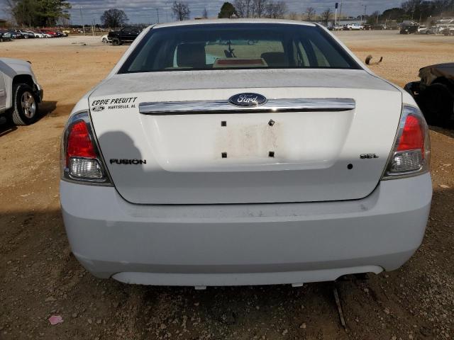 3FAHP08Z57R161767 - 2007 FORD FUSION SEL WHITE photo 6