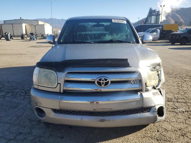 5TBET34146S534067 - 2006 TOYOTA TUNDRA DOUBLE CAB SR5 SILVER photo 5