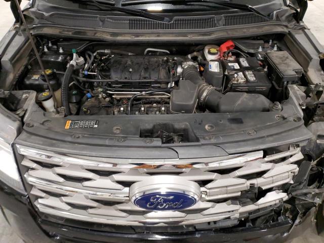 1FM5K8D83JGB76947 - 2018 FORD EXPLORER XLT Schwarz Foto 12