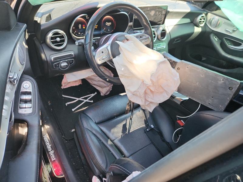 55SWF8EB1KU322375 - 2019 MERCEDES-BENZ C 300 4MATIC BLACK photo 8