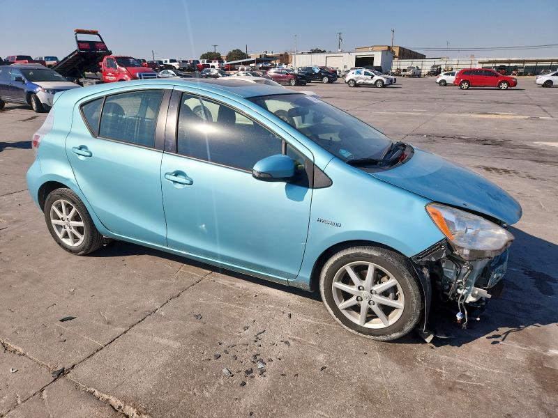 JTDKDTB30C1012041 - 2012 TOYOTA PRIUS C 蓝色 照片 4