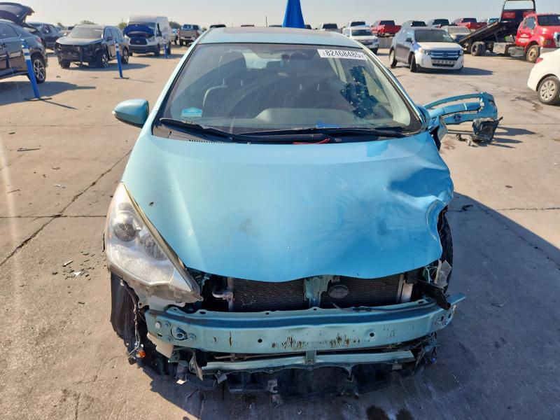 JTDKDTB30C1012041 - 2012 TOYOTA PRIUS C 蓝色 照片 5