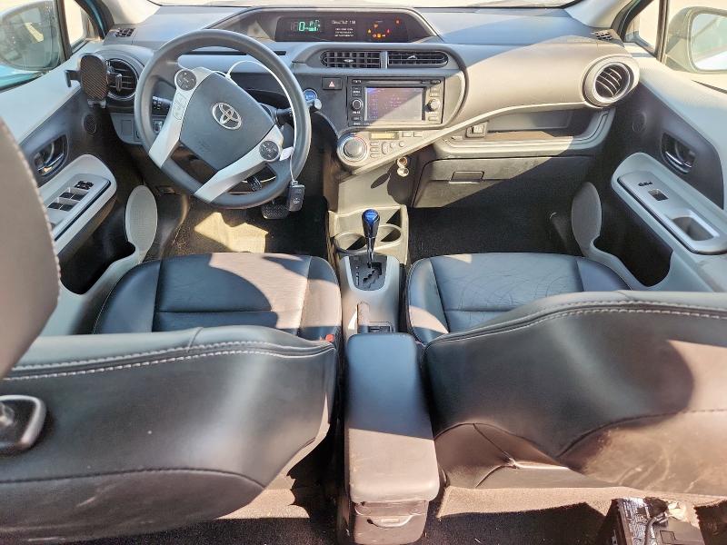 JTDKDTB30C1012041 - 2012 TOYOTA PRIUS C 蓝色 照片 8