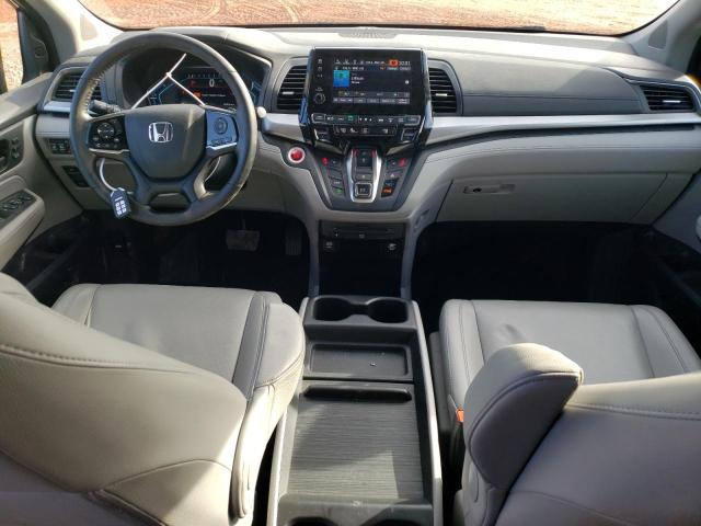 5FNRL6H71KB017445 - 2019 HONDA ODYSSEY EXL BLUE photo 8