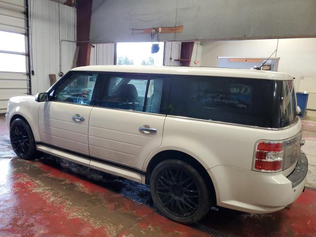 2FMHK6DC0BBD21991 - 2011 FORD FLEX LIMITED WHITE photo 2