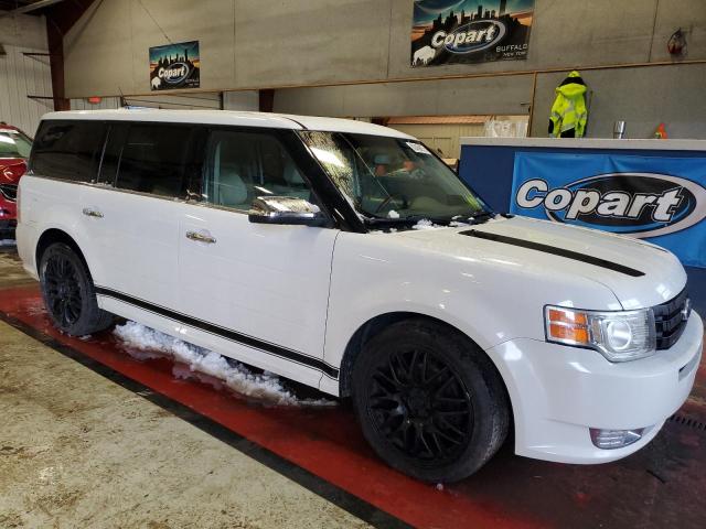 2FMHK6DC0BBD21991 - 2011 FORD FLEX LIMITED WHITE photo 4