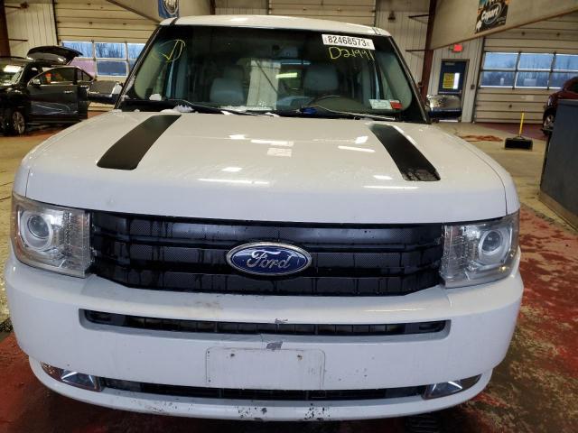 2FMHK6DC0BBD21991 - 2011 FORD FLEX LIMITED WHITE photo 5