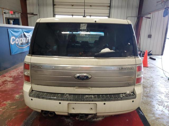 2FMHK6DC0BBD21991 - 2011 FORD FLEX LIMITED WHITE photo 6