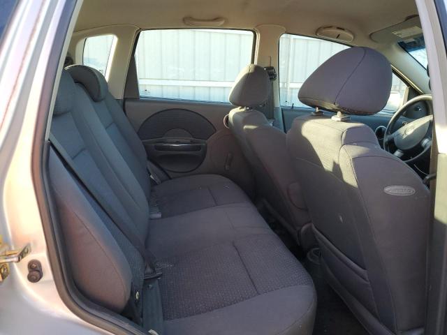 KL1TD66607B694761 - 2007 CHEVROLET AVEO BASE Gümüş foto 10