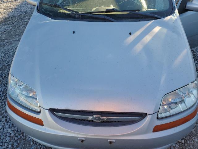 KL1TD66607B694761 - 2007 CHEVROLET AVEO BASE Gümüş foto 11
