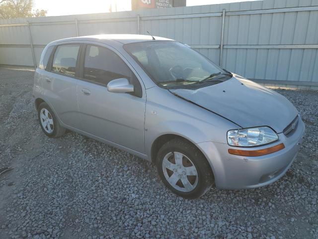 KL1TD66607B694761 - 2007 CHEVROLET AVEO BASE Gümüş foto 4