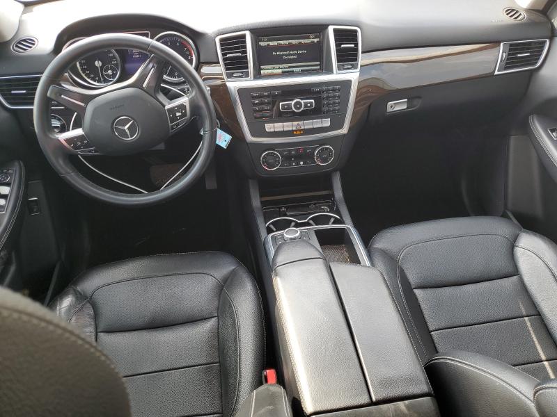 4JGDA5JB1FA507466 - 2015 MERCEDES-BENZ ML 350 ვერცხლისფერი ფოტო 8