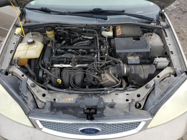 1FAFP34N85W117090 - 2005 FORD FOCUS ZX4 TAN photo 11