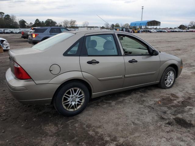 1FAFP34N85W117090 - 2005 FORD FOCUS ZX4 TAN photo 3