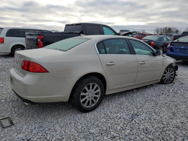 1G4HJ5EM9BU139706 - 2011 BUICK LUCERNE CXL CREAM photo 3