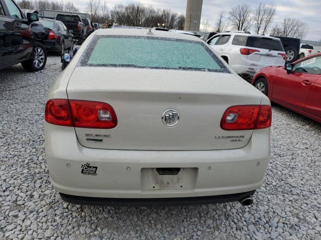 1G4HJ5EM9BU139706 - 2011 BUICK LUCERNE CXL CREAM photo 6