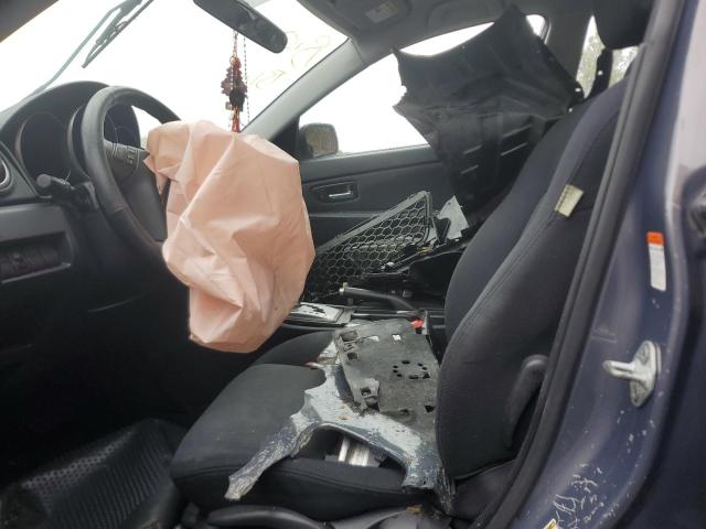 JM1BK32G581123460 - 2008 MAZDA 3 I ნაცრისფერი ფოტო 7